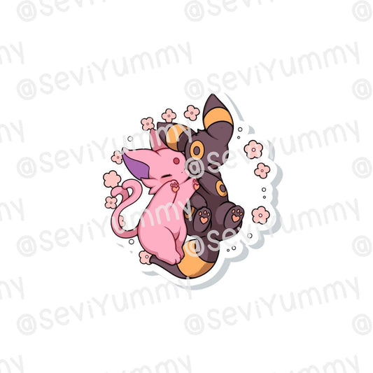 Umbreon Espeon Sticker