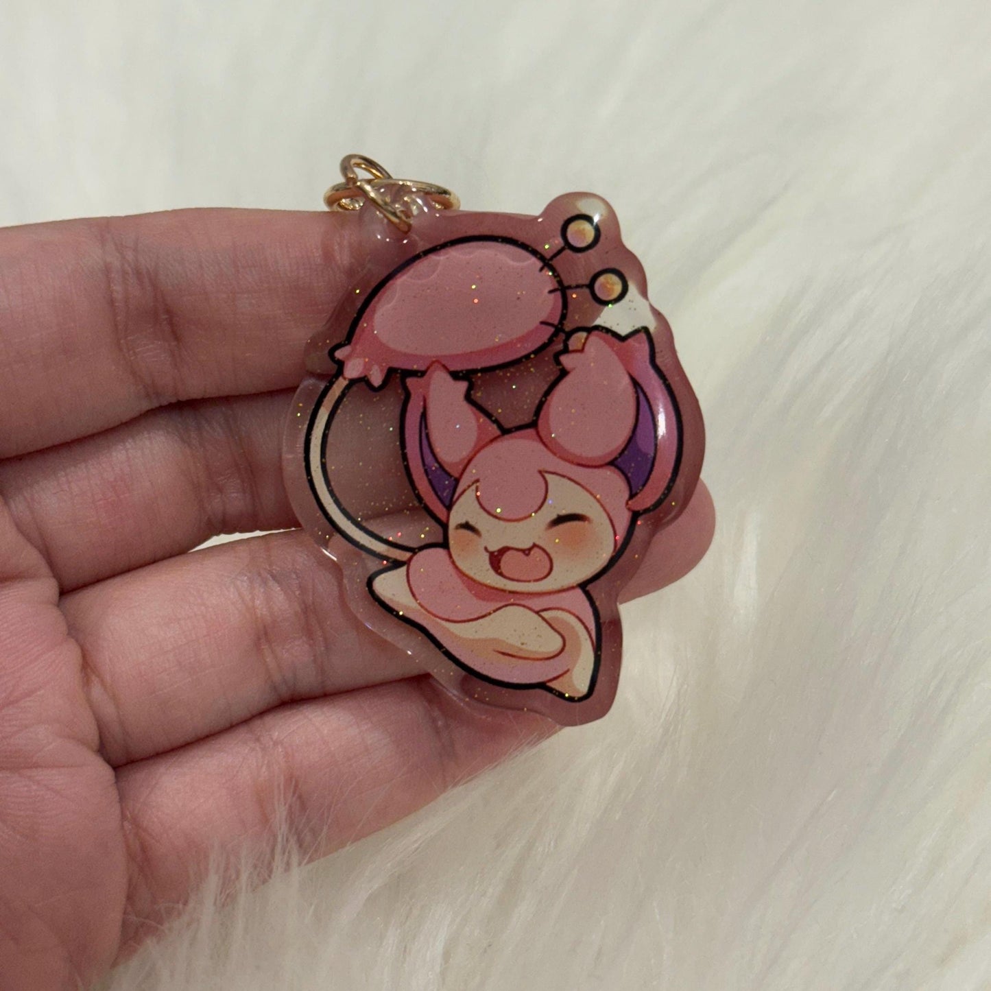 Skitty 2” Acrylic Keychain